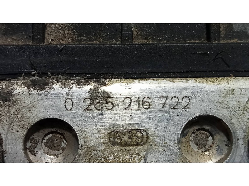 Recambio de abs para peugeot 306 break 1.6 referencia OEM IAM 0265216722 9636084480 