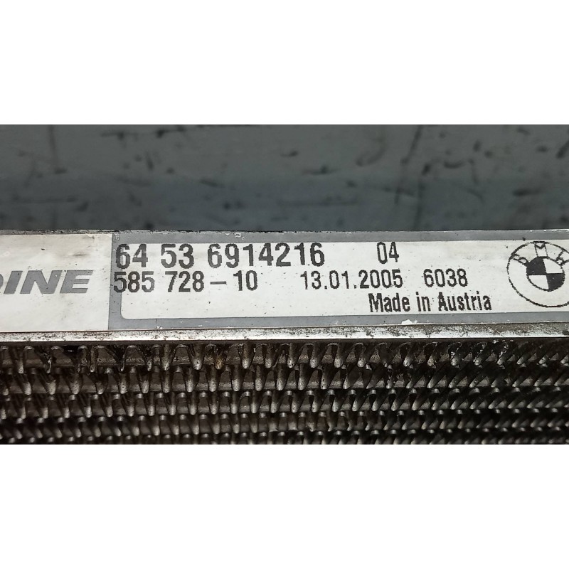 Recambio de condensador / radiador aire acondicionado para bmw x5 (e53) 3.0d referencia OEM IAM 64536914216 58572810 