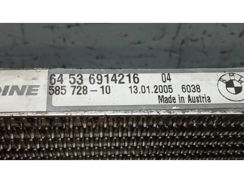 Recambio de condensador / radiador aire acondicionado para bmw x5 (e53) 3.0d referencia OEM IAM 64536914216 58572810 