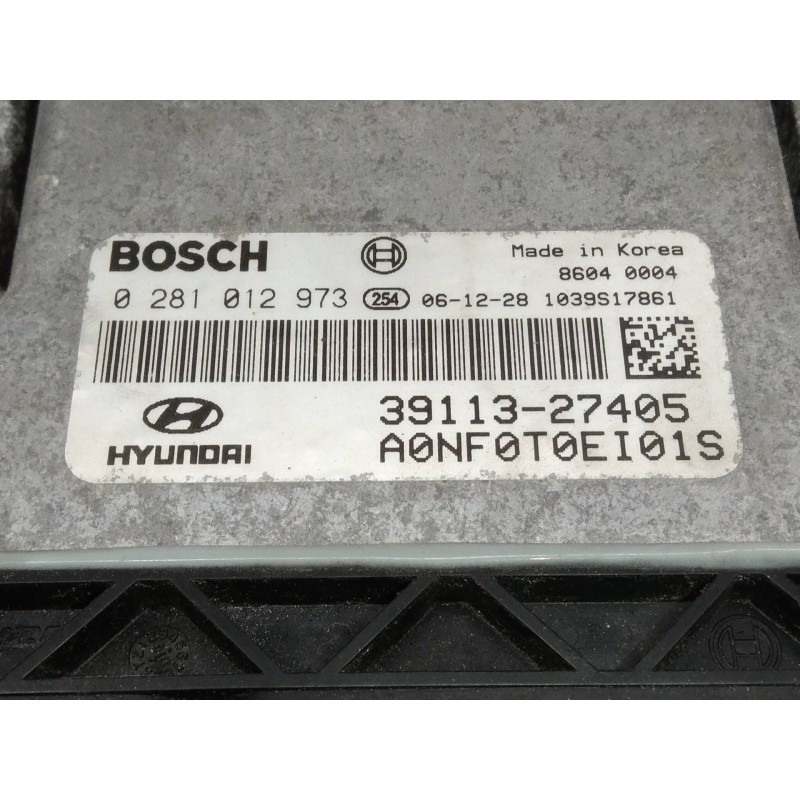 Recambio de centralita motor uce para hyundai sonata (nf) 2.0 crdi comfort i referencia OEM IAM 0281012973 3911327405 A0NF0T0EI0