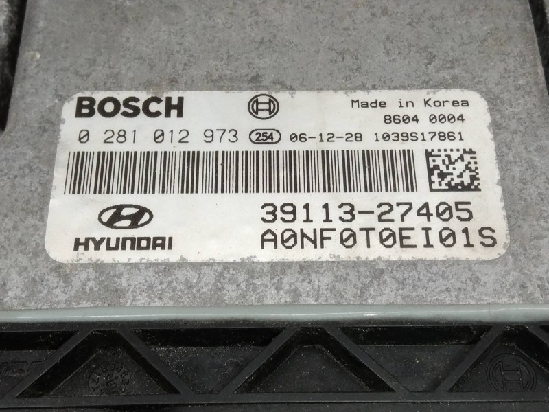 Recambio de centralita motor uce para hyundai sonata (nf) 2.0 crdi comfort i referencia OEM IAM 0281012973 3911327405 A0NF0T0EI0