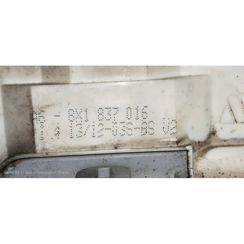 Recambio de motor cierre centralizado delantero derecho para audi a1 sportback (8xa) ambition referencia OEM IAM 8X1837016  