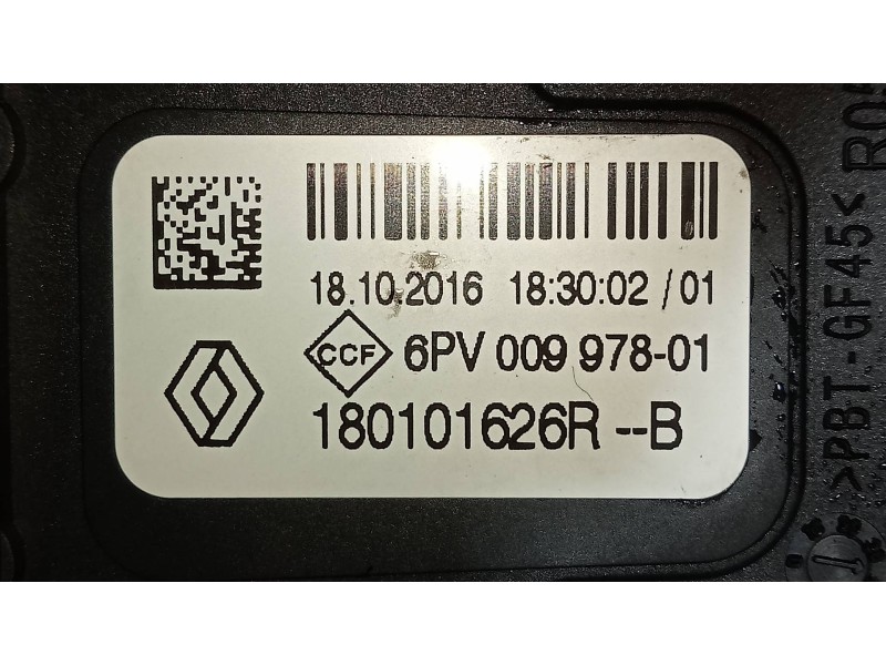 Recambio de potenciometro pedal para renault master kasten 2.3 dci diesel cat referencia OEM IAM 6PV00997801 180101626R 
