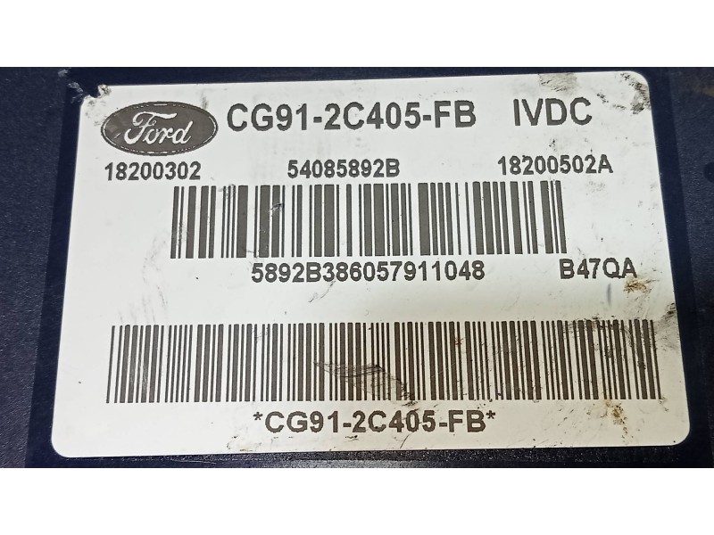 Recambio de abs para ford mondeo ber. (ca2) titanium (09.2010) referencia OEM IAM CG912C405FB 54085892B 