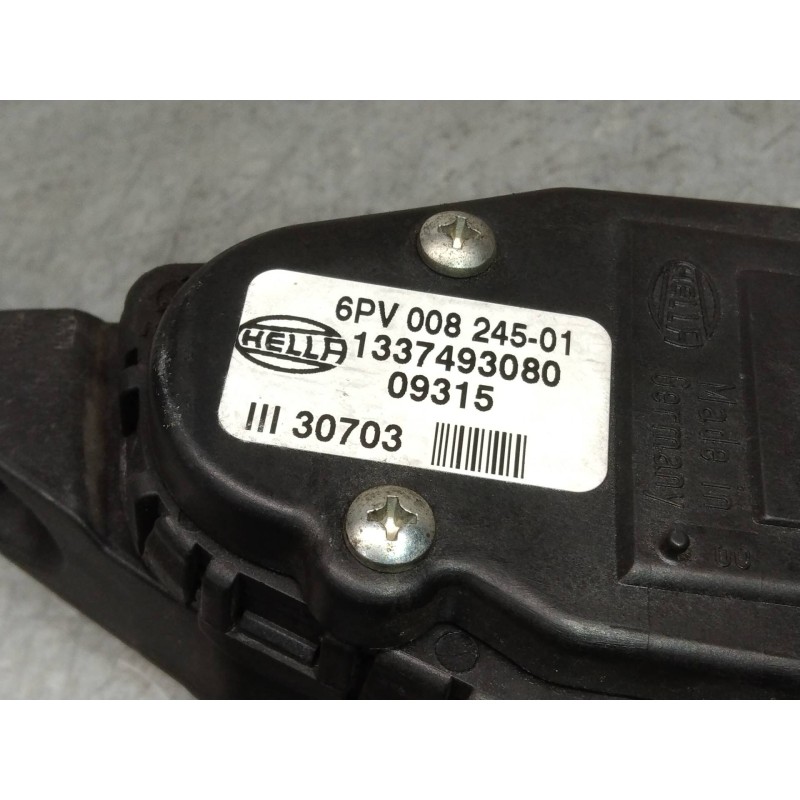 Recambio de potenciometro pedal para fiat ducato caja cerrada 15 (desde 03.02) 2.8 jtd  batalla 2850 mm referencia OEM IAM 6PV00