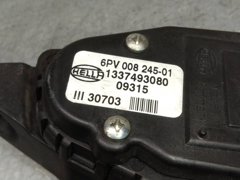 Recambio de potenciometro pedal para fiat ducato caja cerrada 15 (desde 03.02) 2.8 jtd  batalla 2850 mm referencia OEM IAM 6PV00