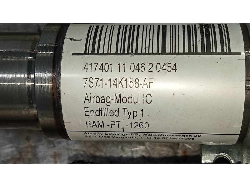 Recambio de airbag cortina delantero izquierdo para ford mondeo ber. (ca2) titanium (09.2010) referencia OEM IAM 7S7114K158AF  