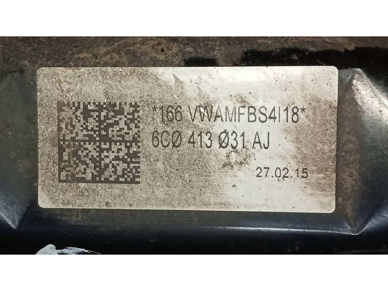 Recambio de amortiguador delantero izquierdo para volkswagen polo (6c1) comfortline bluemotion referencia OEM IAM   