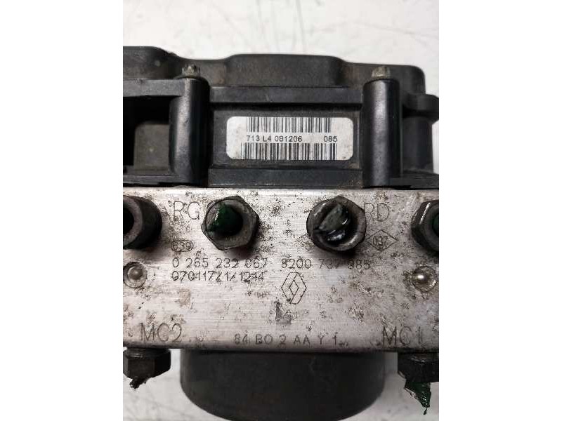 Recambio de abs para renault megane ii berlina 5p dynamique referencia OEM IAM 0265232067 0265800519 69208 0985 8200737985