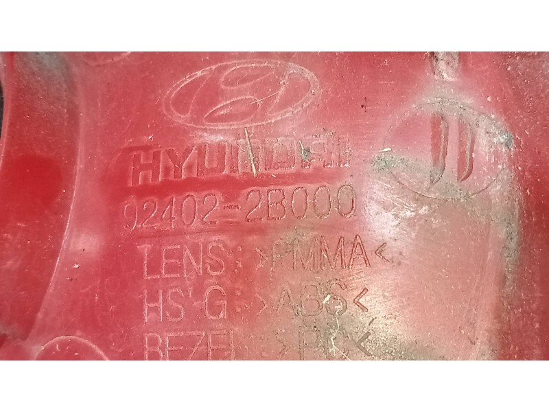 Recambio de piloto trasero derecho para hyundai santa fe (bm) 2.2 crdi classic (2wd) referencia OEM IAM 924022B000  