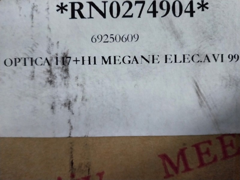 Recambio de faro izquierdo para renault megane i fase 2 berlina (ba0) referencia OEM IAM   