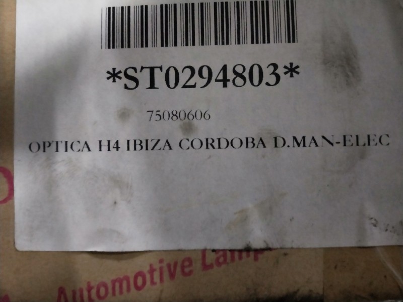 Recambio de faro derecho para seat ibiza (6k) referencia OEM IAM   