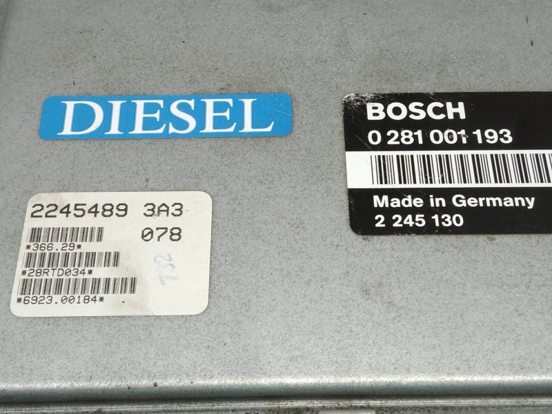 Recambio de centralita motor uce para bmw serie 3 berlina (e36) 325td referencia OEM IAM 0281001193 2245130 2245489