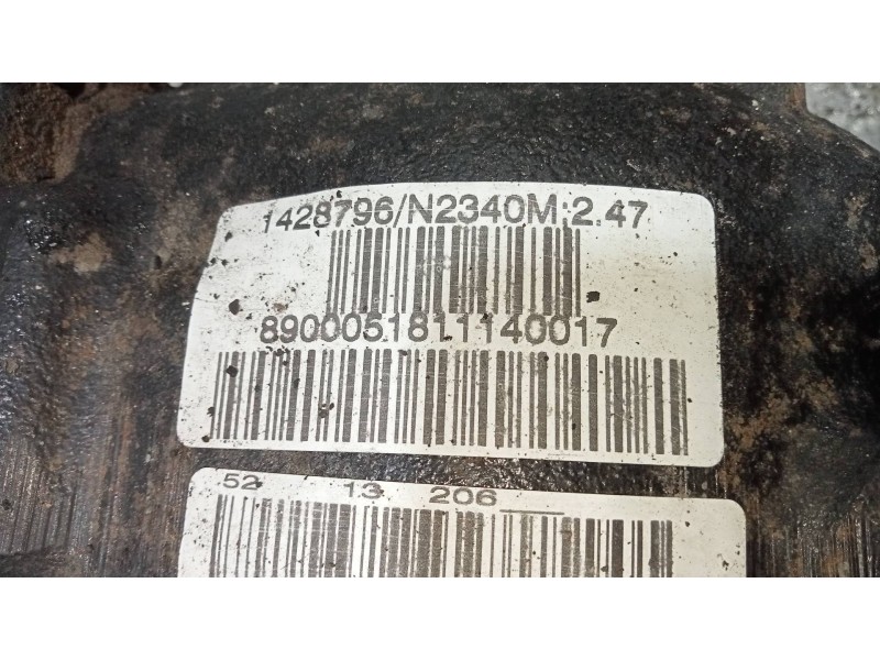 Recambio de diferencial trasero para bmw serie 3 berlina (e46) 320d referencia OEM IAM 1428796  R = 2.47