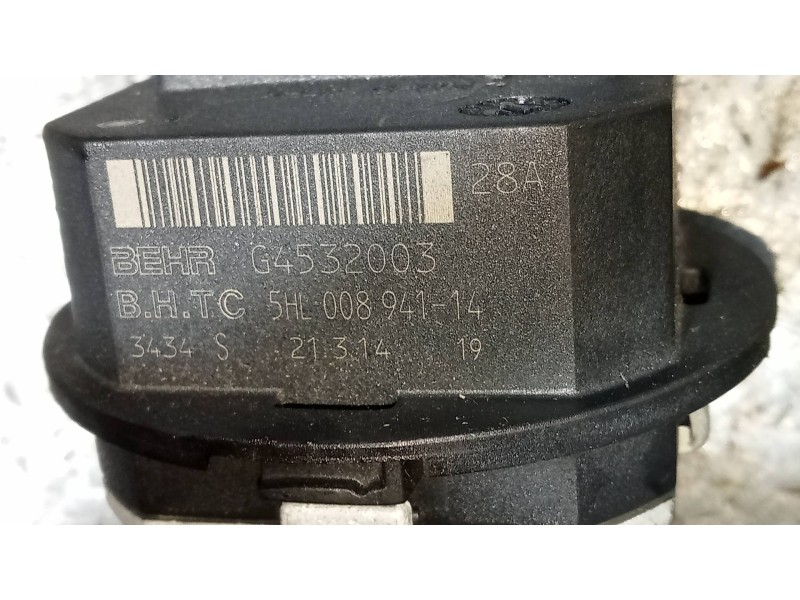 Recambio de resistencia calefaccion para mercedes sprinterii caja cerrada (desde 01.06) 210/213/216 cdi (906.611/613) referencia