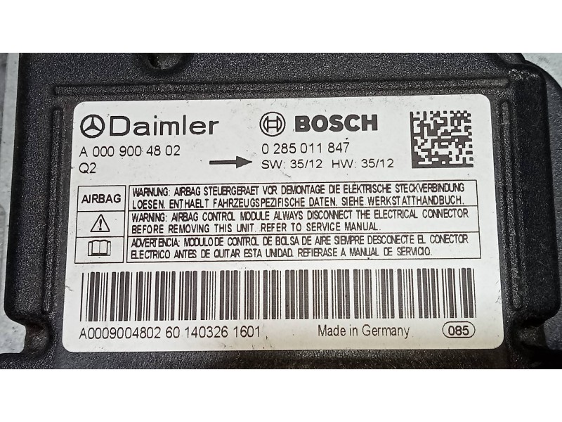 Recambio de kit airbag para mercedes sprinterii caja cerrada (desde 01.06) 210/213/216 cdi (906.611/613) referencia OEM IAM   