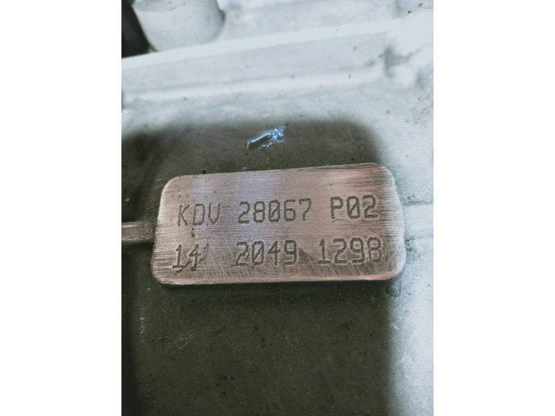 Recambio de caja cambios para seat ibiza (6l1) stylance referencia OEM IAM KDV 28067 P02 14 20491298  Recambio de caja cambios para seat ibiza (6l1) stylance referencia OEM IAM KDV 28067 P02 14 20491298
