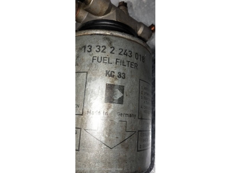 Recambio de filtro gasoil para bmw serie 5 berlina (e34) 2.4 turbodiesel cat referencia OEM IAM 13322243018  