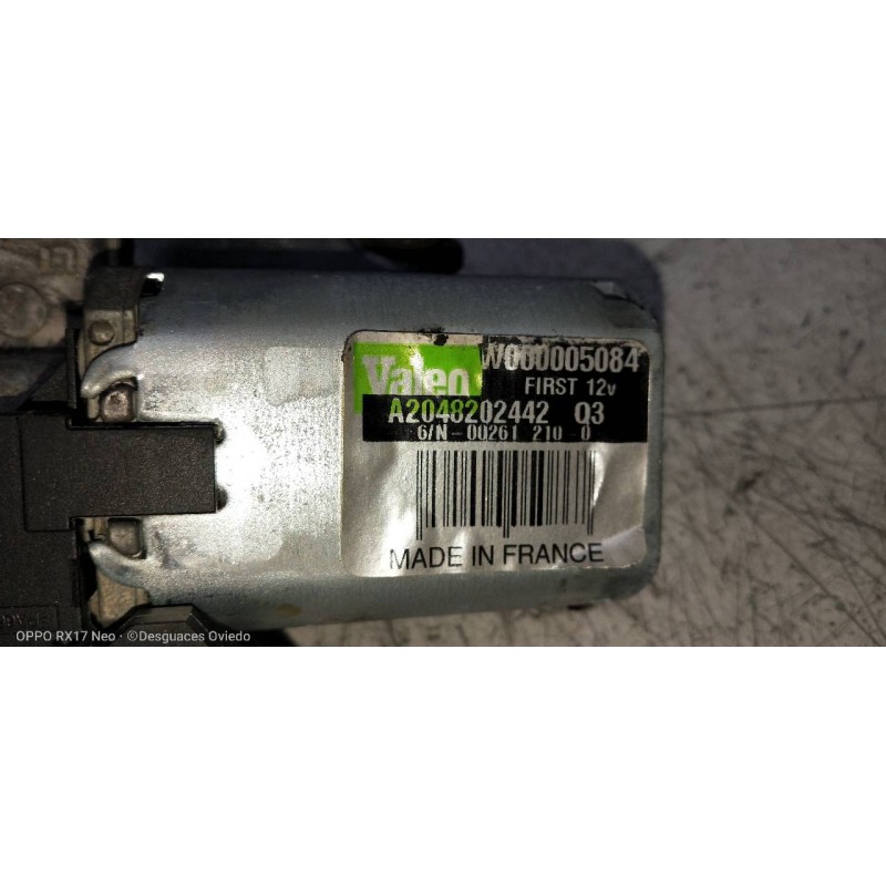 Recambio de motor limpia trasero para mercedes clase glk (w204) glk glk 220 cdi be (204.902) referencia OEM IAM W000005084 A2048