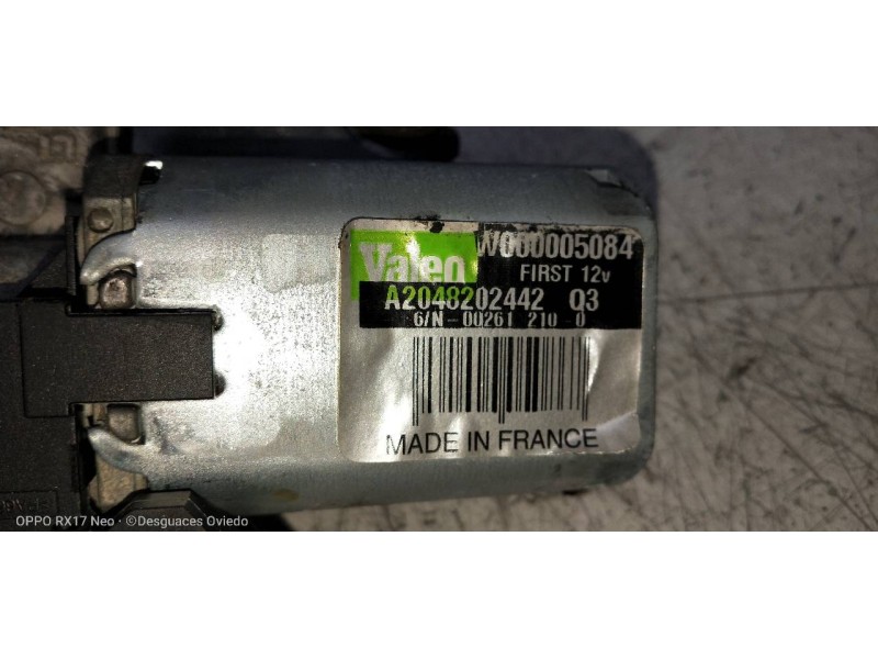 Recambio de motor limpia trasero para mercedes clase glk (w204) glk glk 220 cdi be (204.902) referencia OEM IAM W000005084 A2048