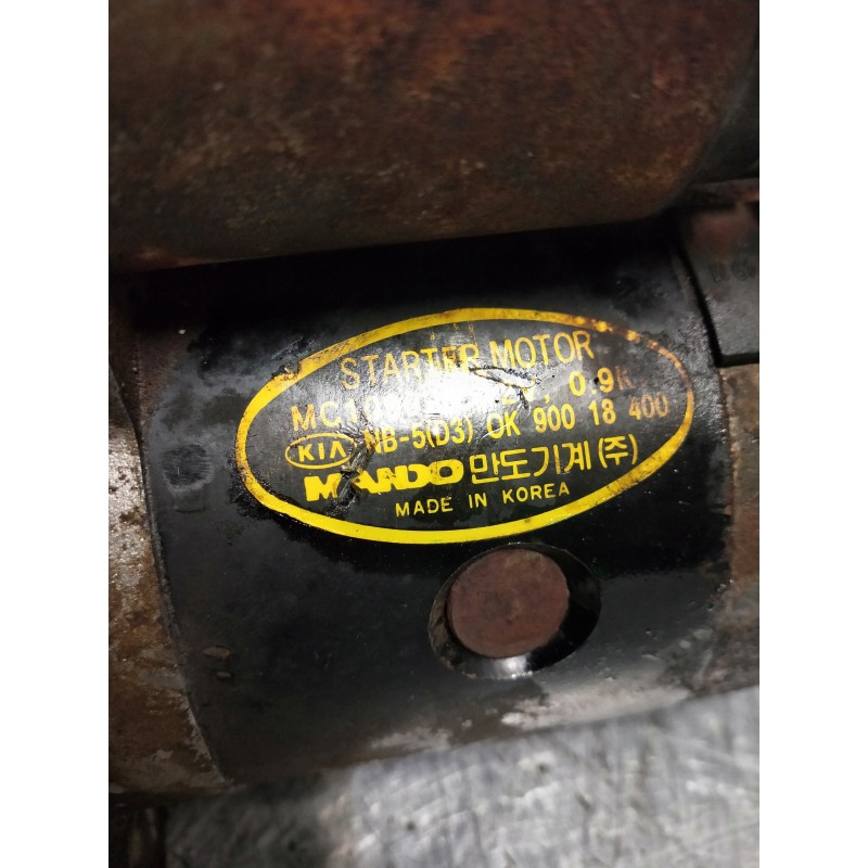 Recambio de motor arranque para kia sportage básico (5-ptas.) referencia OEM IAM MC109028  