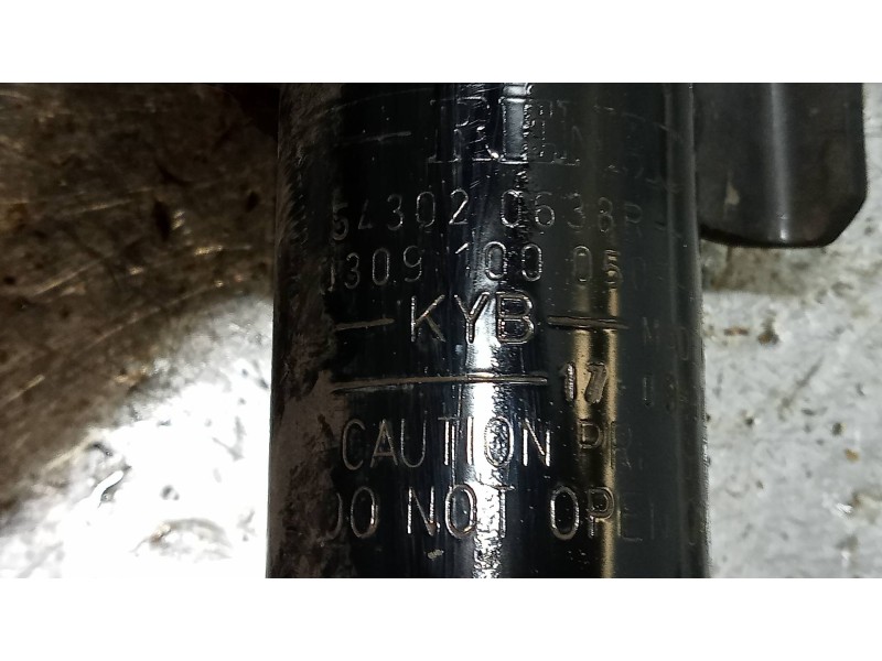 Recambio de amortiguador delantero derecho para renault captur 1.2 tce energy referencia OEM IAM 543020638R  