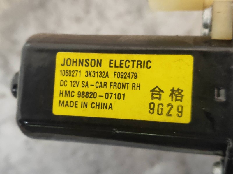 Recambio de elevalunas delantero derecho para kia picanto 1.1 crdi active referencia OEM IAM 9882007101  5P