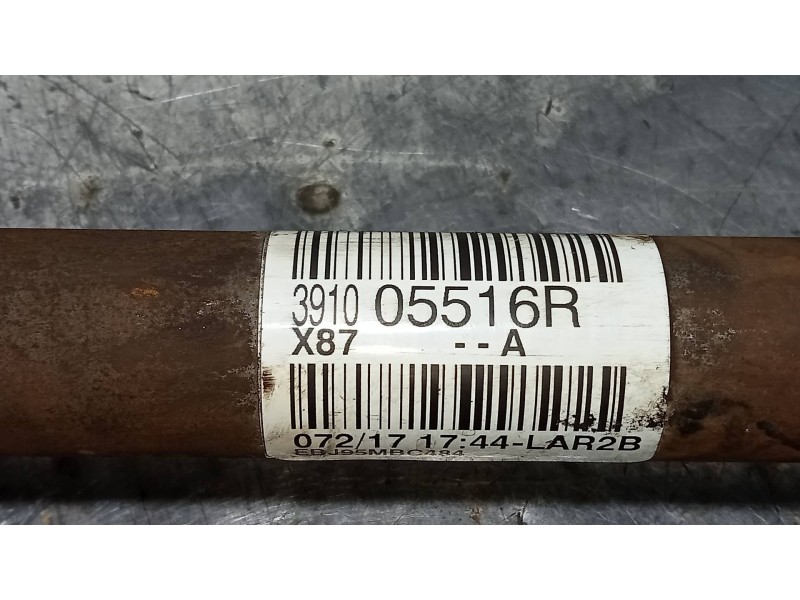 Recambio de transmision delantera derecha para renault captur 1.2 tce energy referencia OEM IAM 391005516R  