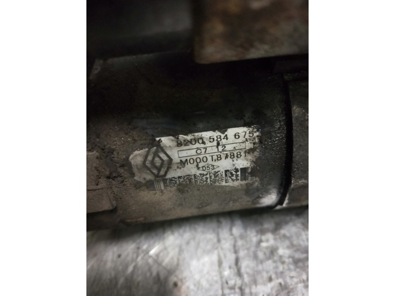 Recambio de motor arranque para renault megane ii berlina 5p authentique referencia OEM IAM 8200584675  