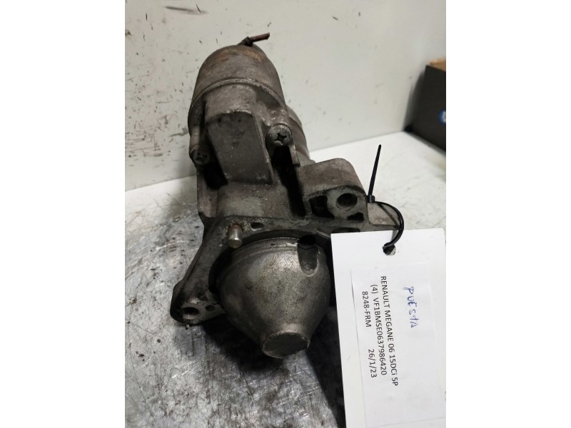 Recambio de motor arranque para renault megane ii berlina 5p authentique referencia OEM IAM 8200584675  