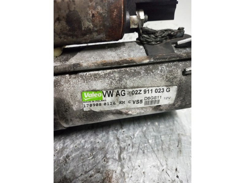 Recambio de motor arranque para volkswagen passat berlina (3c2) highline referencia OEM IAM 02Z911023G  