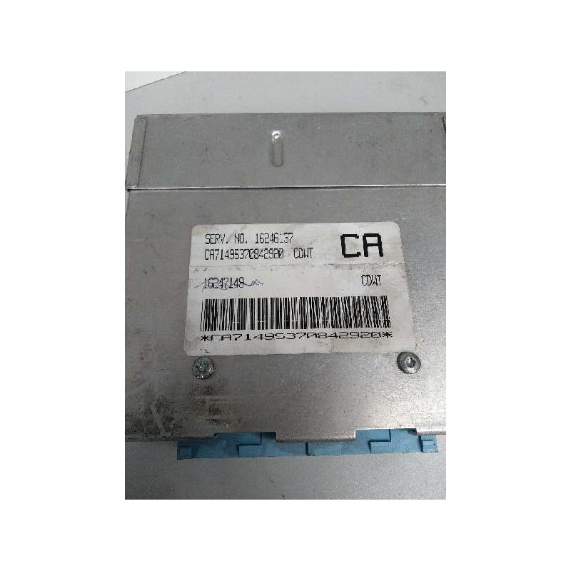 Recambio de centralita motor uce para daewoo lanos 1.5 cat referencia OEM IAM 16246137 16247149 CDWT CA