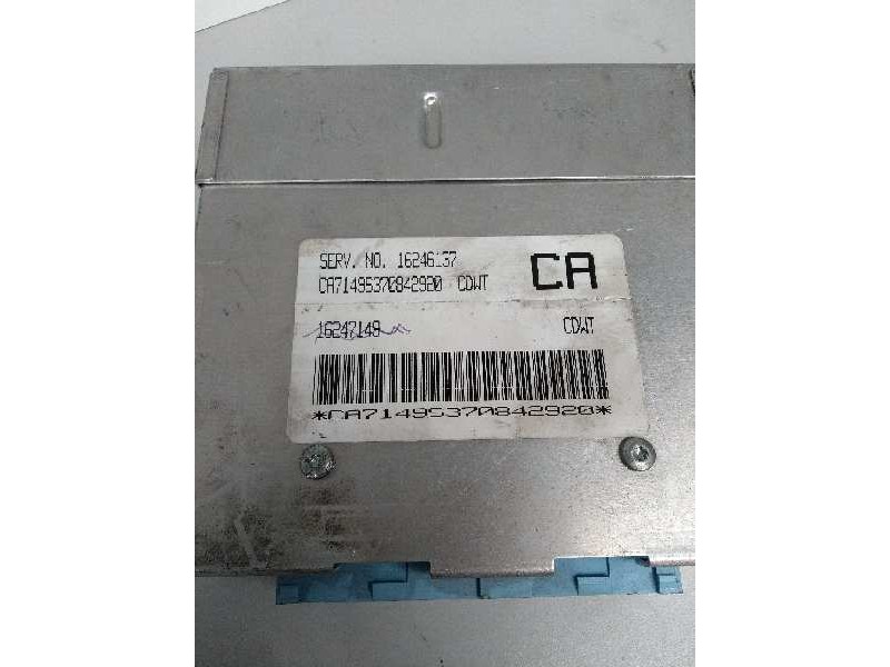 Recambio de centralita motor uce para daewoo lanos 1.5 cat referencia OEM IAM 16246137 16247149 CDWT CA