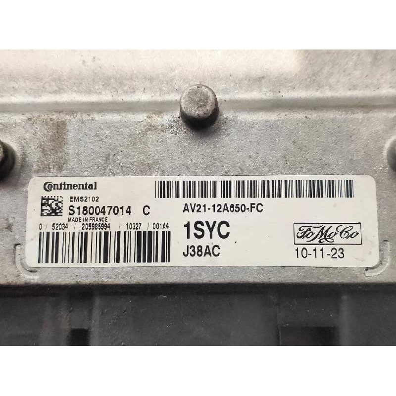 Recambio de centralita motor uce para ford fiesta (cb1) 1.4 16v cat referencia OEM IAM S180047014C AV2112A650FC 1SYC J38AC 