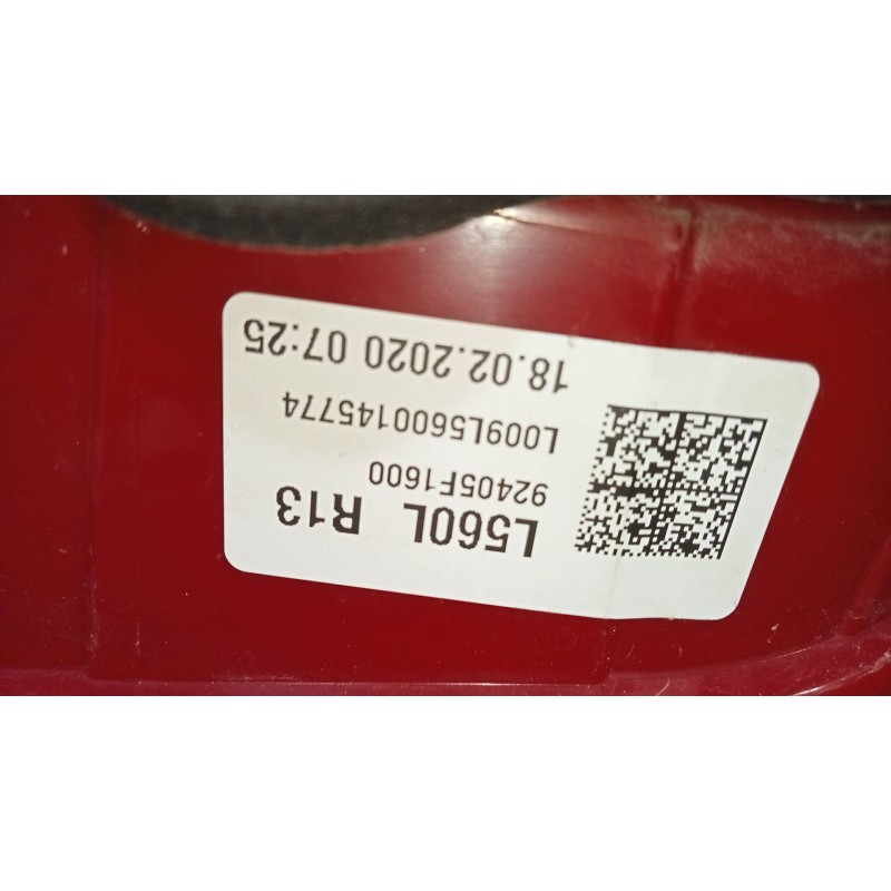 Recambio de piloto trasero izquierdo interior para kia sportage concept 2wd referencia OEM IAM 92405F1600  