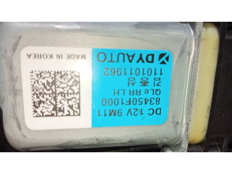 Recambio de elevalunas trasero izquierdo para kia sportage concept 2wd referencia OEM IAM 83470F1040  