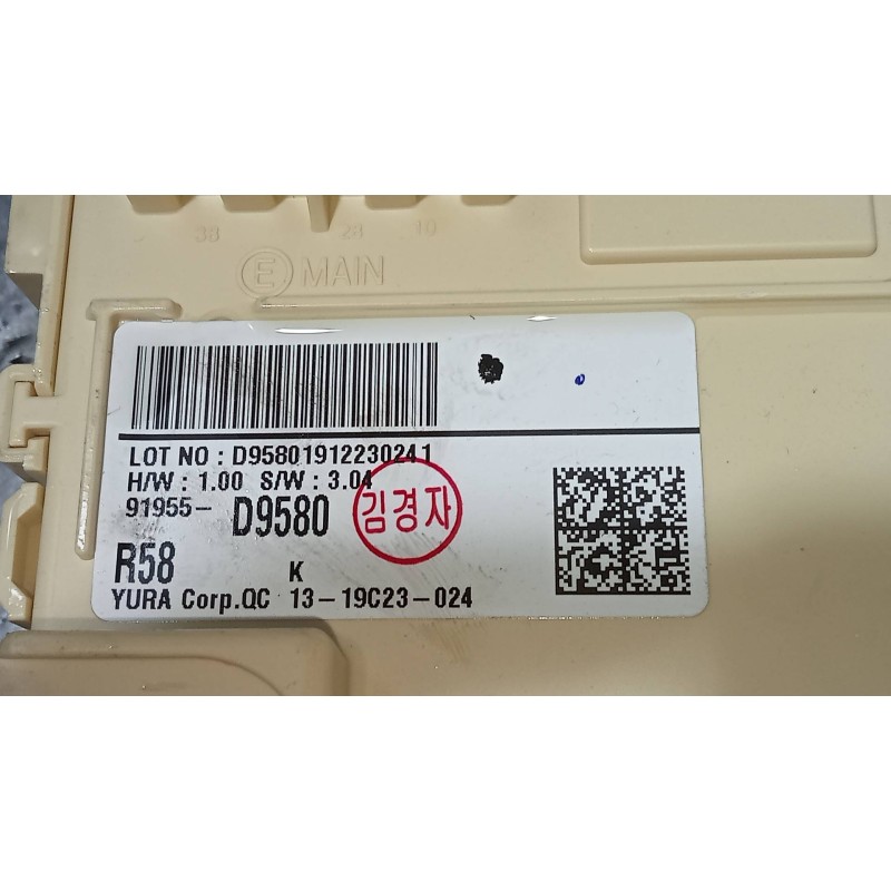 Recambio de caja reles / fusibles para kia sportage concept 2wd referencia OEM IAM 91955D9580  