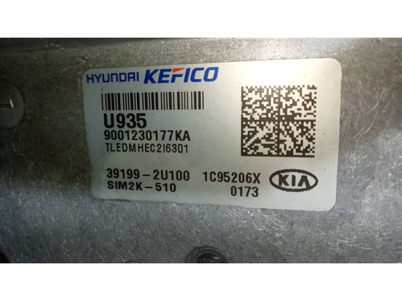 Recambio de centralita motor uce para kia sportage concept 2wd referencia OEM IAM 391992U100 9001230177KA SIM2K510