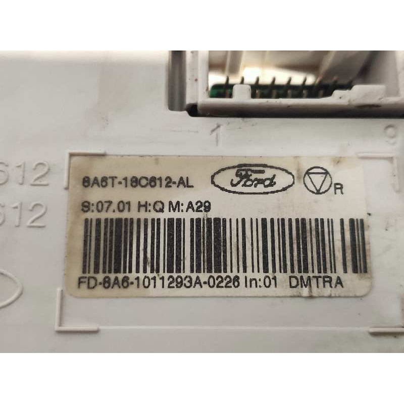 Recambio de mando calefaccion / aire acondicionado para ford fiesta (cb1) 1.4 16v cat referencia OEM IAM 8A6T18C612AL  