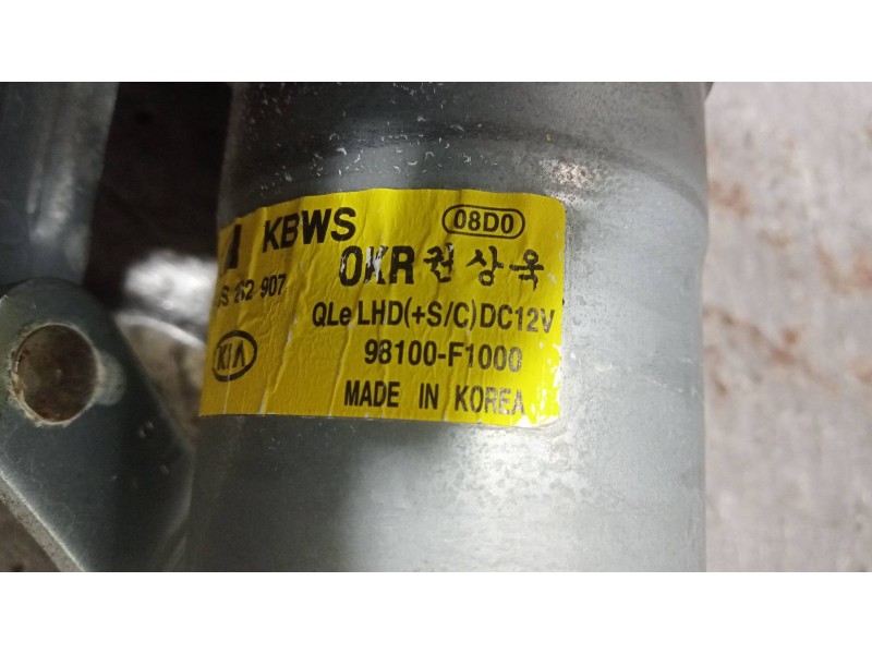 Recambio de motor limpia delantero para kia sportage concept 2wd referencia OEM IAM 98100F1000  