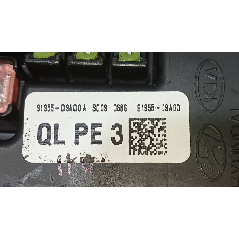 Recambio de caja reles / fusibles para kia sportage concept 2wd referencia OEM IAM 91955D9AG0  