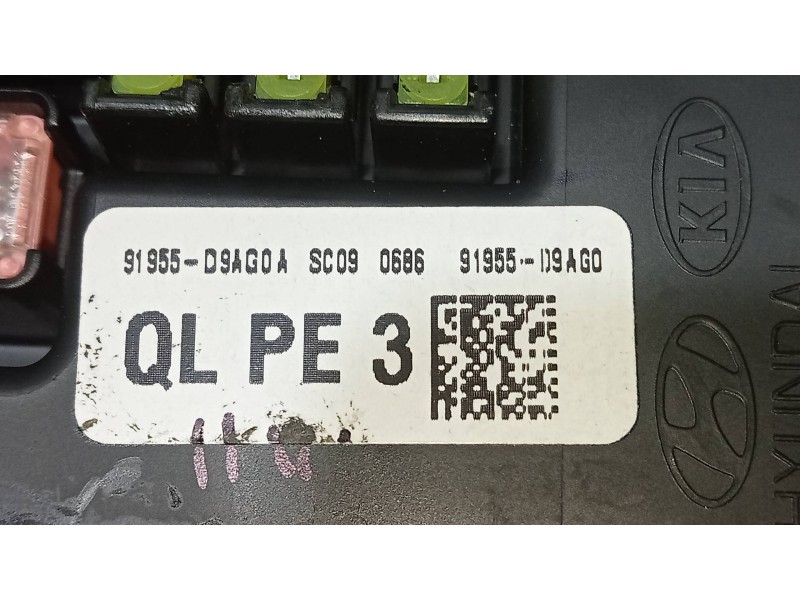 Recambio de caja reles / fusibles para kia sportage concept 2wd referencia OEM IAM 91955D9AG0  