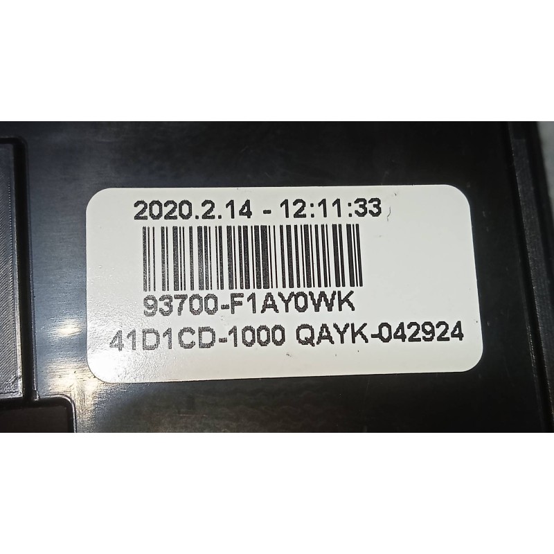 Recambio de mando multifuncion para kia sportage concept 2wd referencia OEM IAM 93700F1AY0WK  