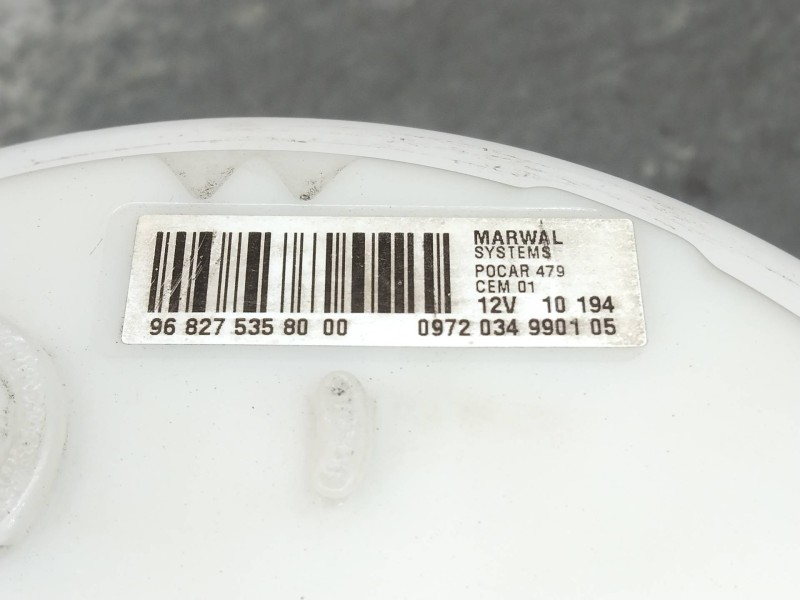 Recambio de bomba combustible para citroen c4 berlina cool referencia OEM IAM 968275358000 0972034990105 