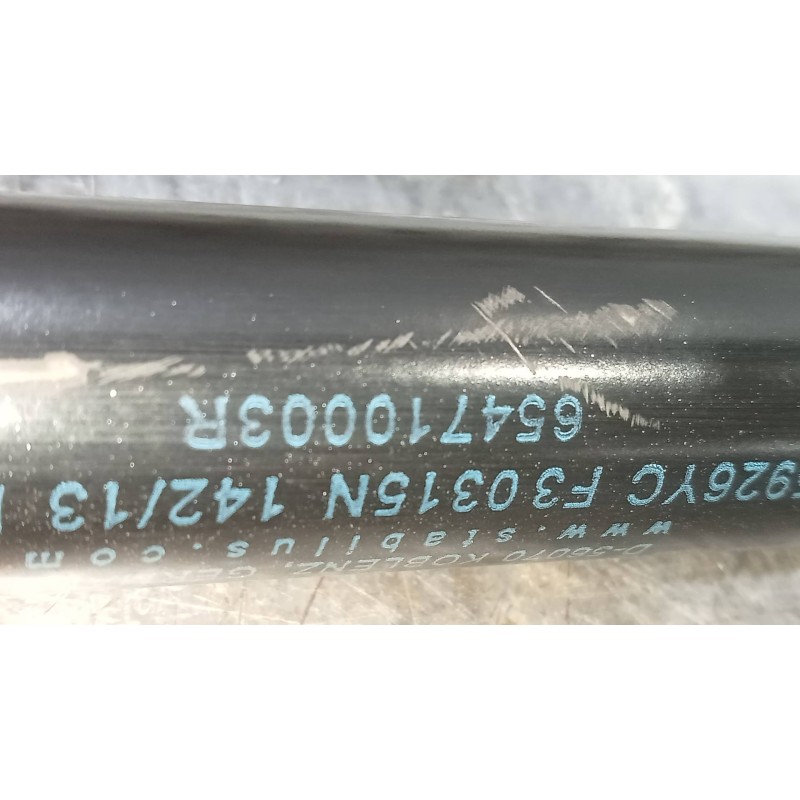 Recambio de amortiguadores capo para renault megane iii berlina 5 p dynamique referencia OEM IAM 654710003R  