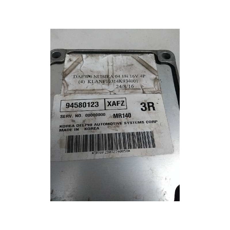 Recambio de centralita motor uce para daewoo nubira berlina 1.8 cat referencia OEM IAM 94580123 XAFZ 3R