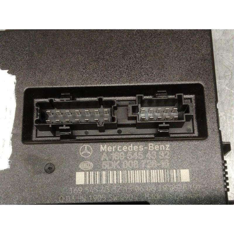 Recambio de caja reles / fusibles para mercedes clase b (w245) 200 cdi (245.208) referencia OEM IAM A1695454332 5DK00872816 