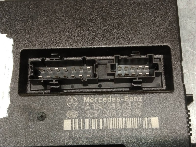Recambio de caja reles / fusibles para mercedes clase b (w245) 200 cdi (245.208) referencia OEM IAM A1695454332 5DK00872816 