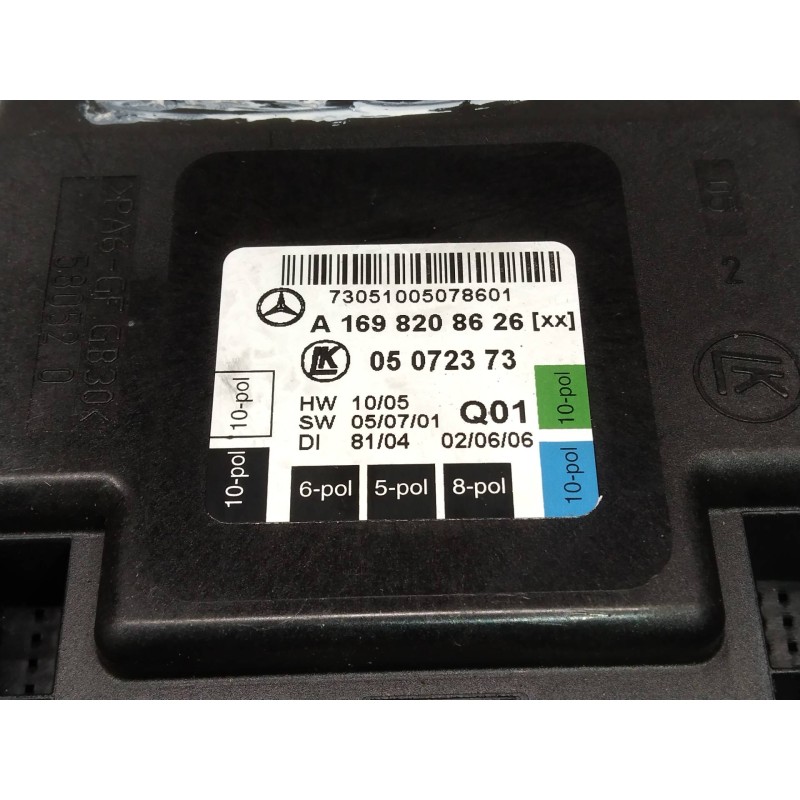 Recambio de modulo electronico para mercedes clase b (w245) 200 cdi (245.208) referencia OEM IAM A1698208626 05072373 