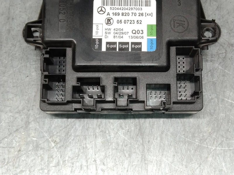 Recambio de modulo electronico para mercedes clase b (w245) 200 cdi (245.208) referencia OEM IAM A1698207026 05072352 